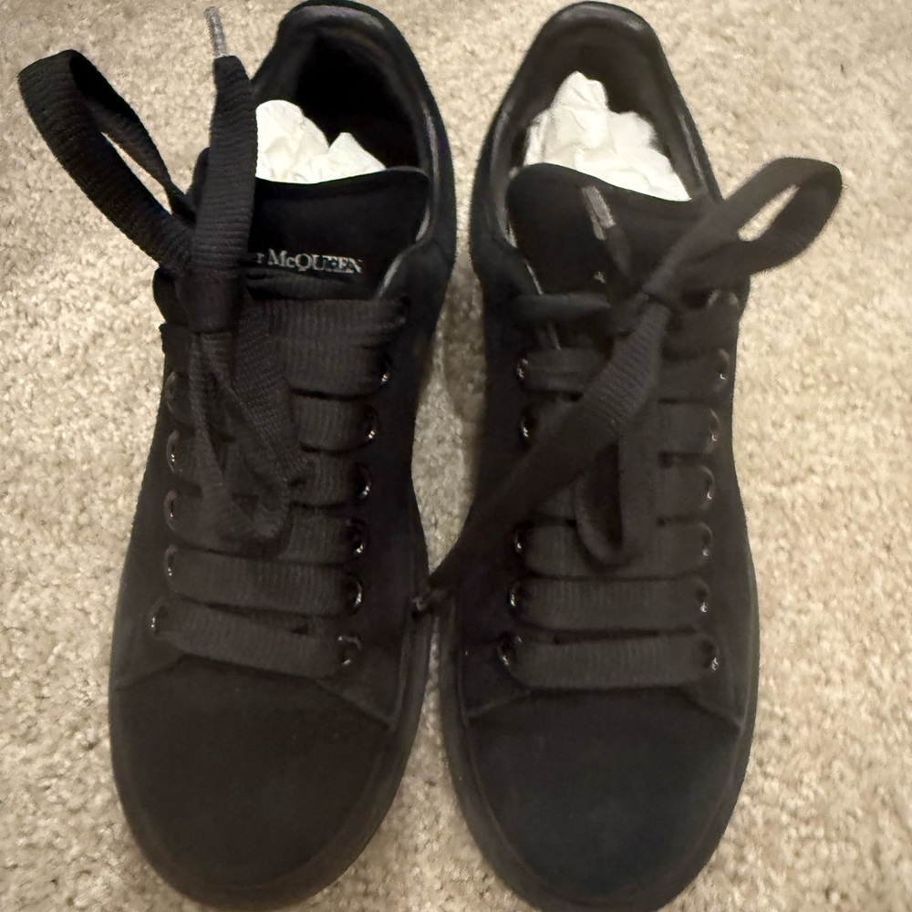 Women  Black Alexander McQueen  Sneakers